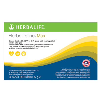 Herbalifeline Max Balık Yağı 30 kapsül resmi